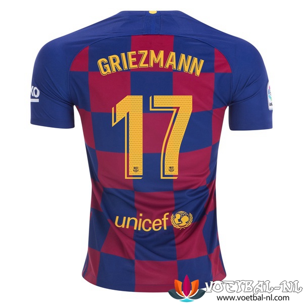 FC Barcelona GRIEZMANN 17 Thuisshirt 2019/2020
