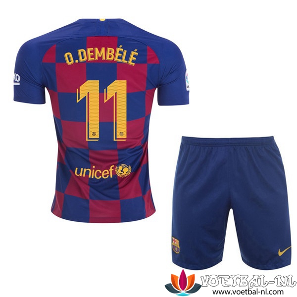 FC Barcelona O.DEMBELE 11 Thuisshirt Kind Tenue 2019/2020