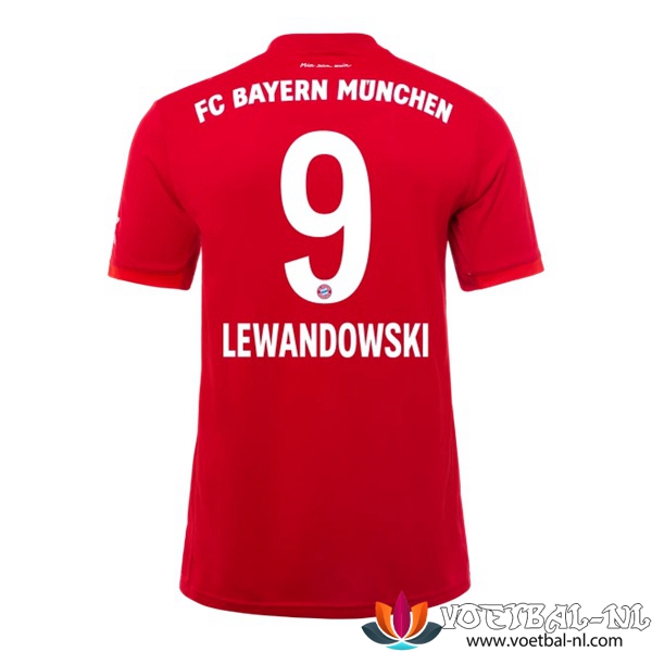 Bayern Munchen LEWANDOWSKI 9 Thuisshirt 2019/2020