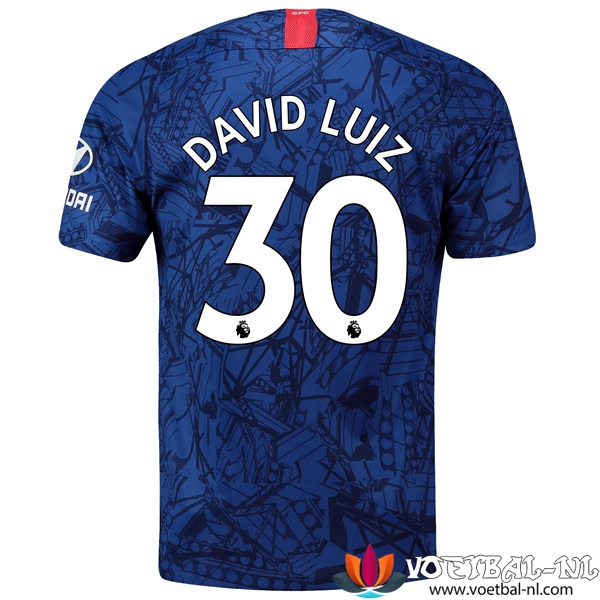 FC Chelsea David Luiz 30 Thuisshirt 2019/2020