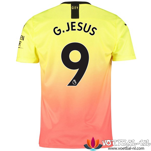 Manchester City G.JESUS 9 Third Shirt 2019/2020