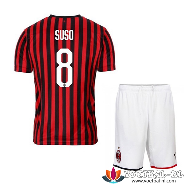 AC Milan SUSO 8 Thuisshirt Kind Tenue 2019/2020