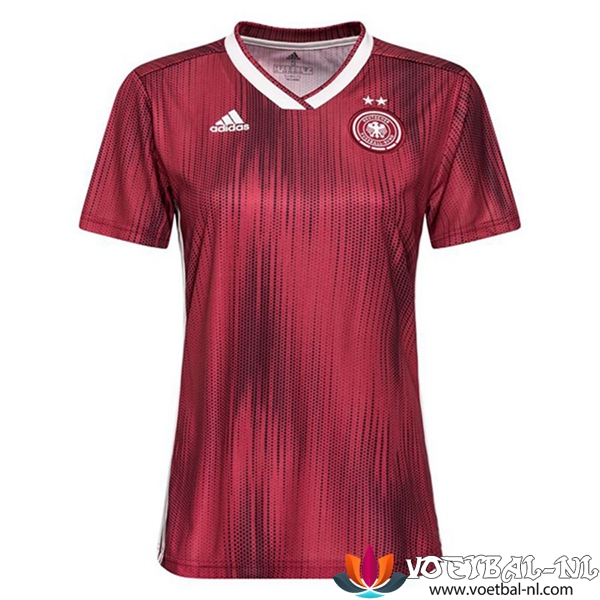 Duitsland Uit Shirt Dames WK 2019