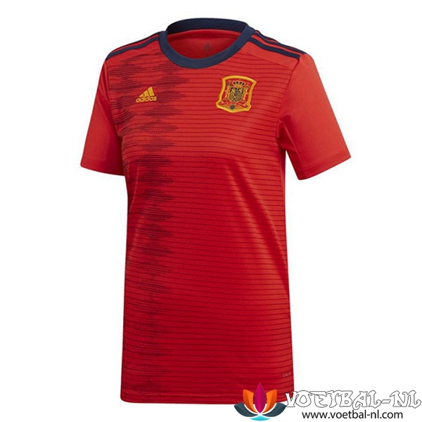 Spanje Thuis Shirt Dames WK 2019
