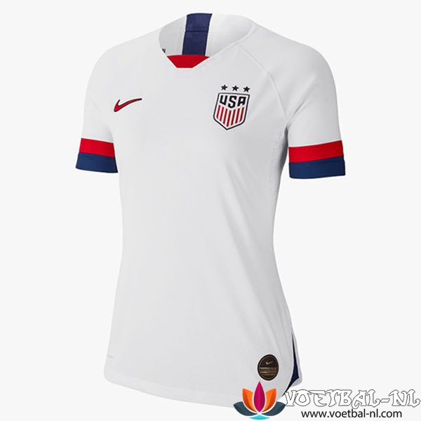 USA Thuis Shirt Dames WK 2019