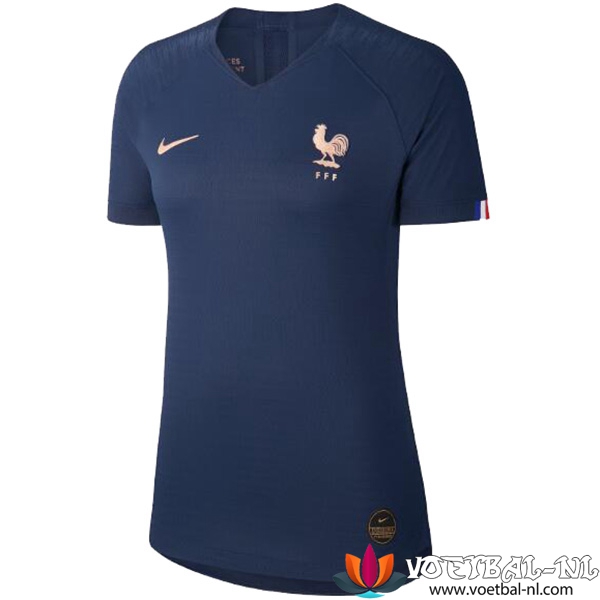 Frankrijk Thuis Shirt Dames WK 2019