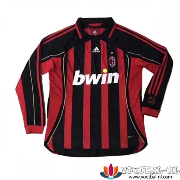 AC Milan Thuis Retro Shirt Lange Mouwen 2006/2007