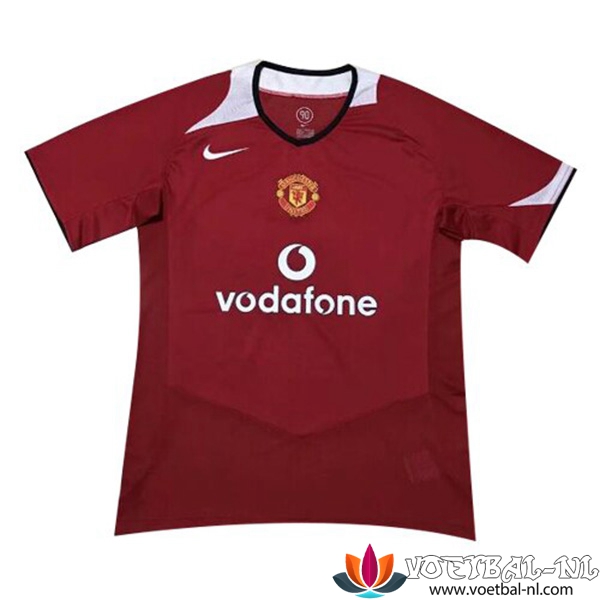 Manchester United Thuis Retro Shirt 2005/2006
