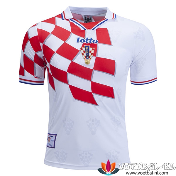Kroatie Thuis Retro Shirt 1998