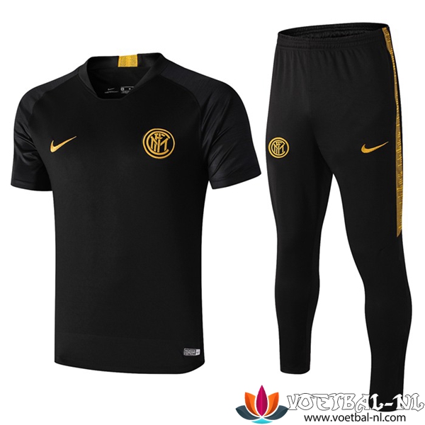 Inter Milan Trainingsshirt + Broek Zwart 2019/2020