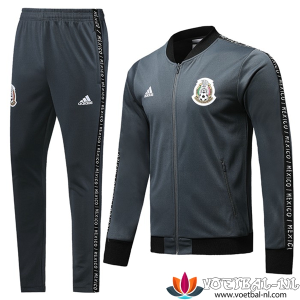 Mexico Trainingsjack Pakken Dunkelgrijs 2019/2020