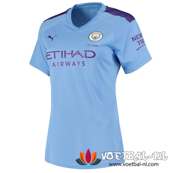 Manchester City Thuis Shirt Dames 2019/2020