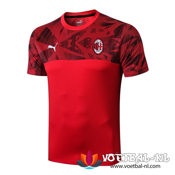 Milan AC Trainingsshirt Rood 2019/2020