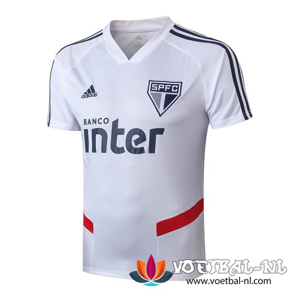 Sao Paulo FC Trainingsshirt Wit 2019/2020
