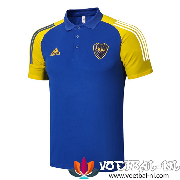 Boca Juniors Polo Shirt Blauw 2020/2021
