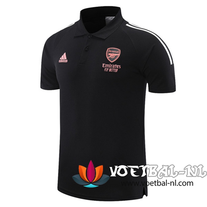 Arsenal Polo Shirt Zwart 2021/2022