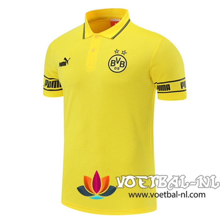Dortmund BVB Polo Shirt Geel 2021/2022
