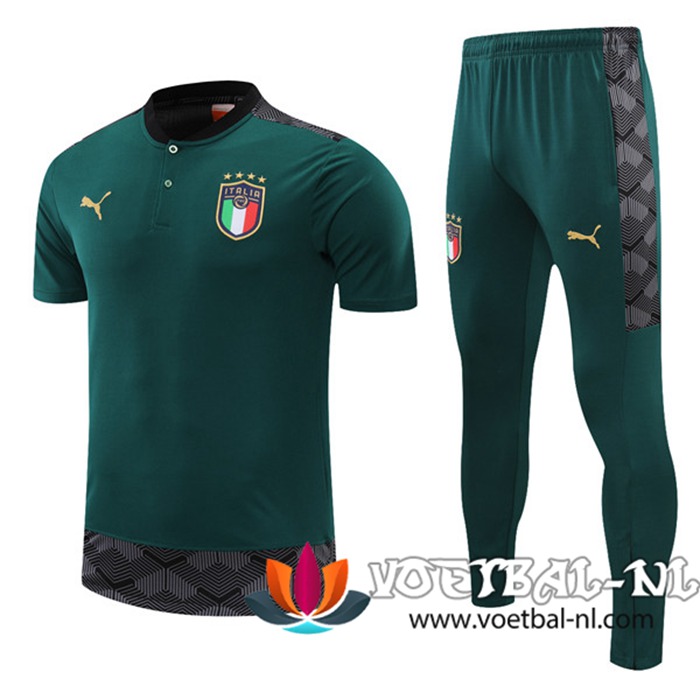 Itali? Trainingsshirt + Broek Groen 2021/2022