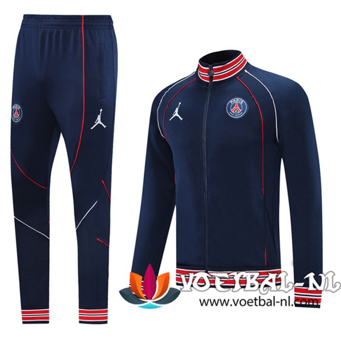 Jordan PSG Trainingspak (Jasje) Suit Marineblauw 2021/2022