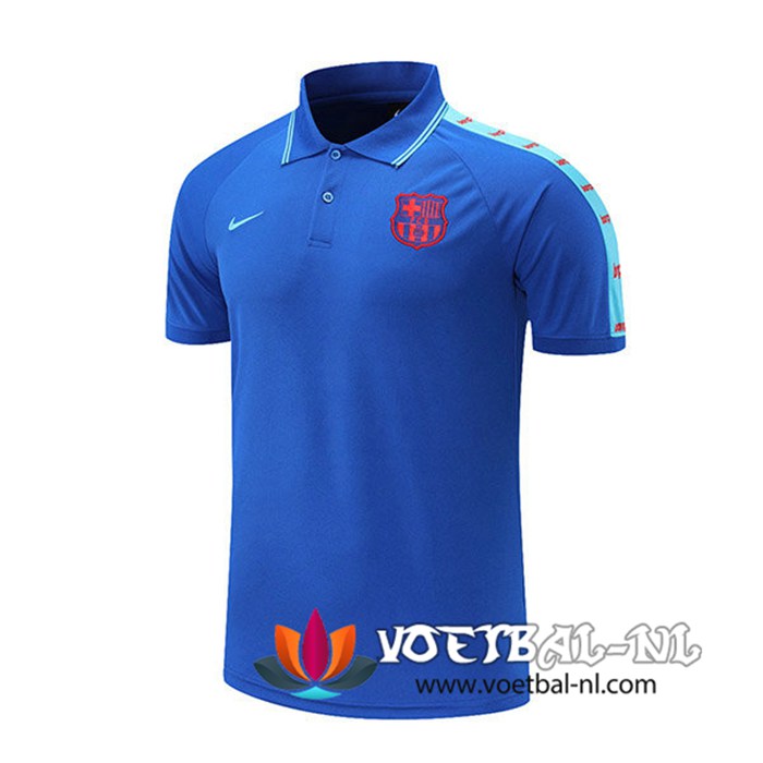 FC Barcelona Polo Shirt Blauw 2021/2022