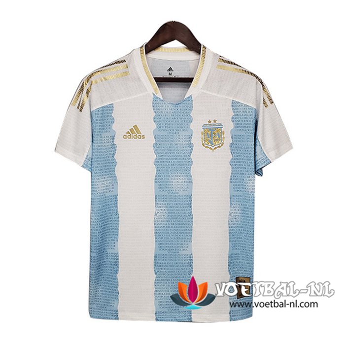 Argentini? Voetbalshirts Commemorative Edition Blauw/Wit 2021