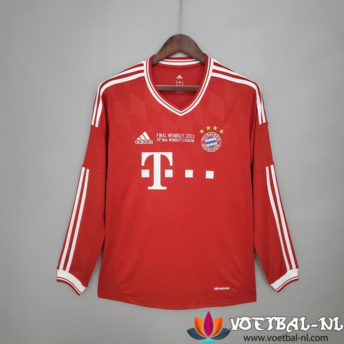 Bayern Munchen Retro Lange Mouwen Thuis Voetbalshirts 2013/2014