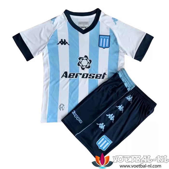 Racing Club De Avellaneda Voetbalshirt Kind Thuis 2021/2022
