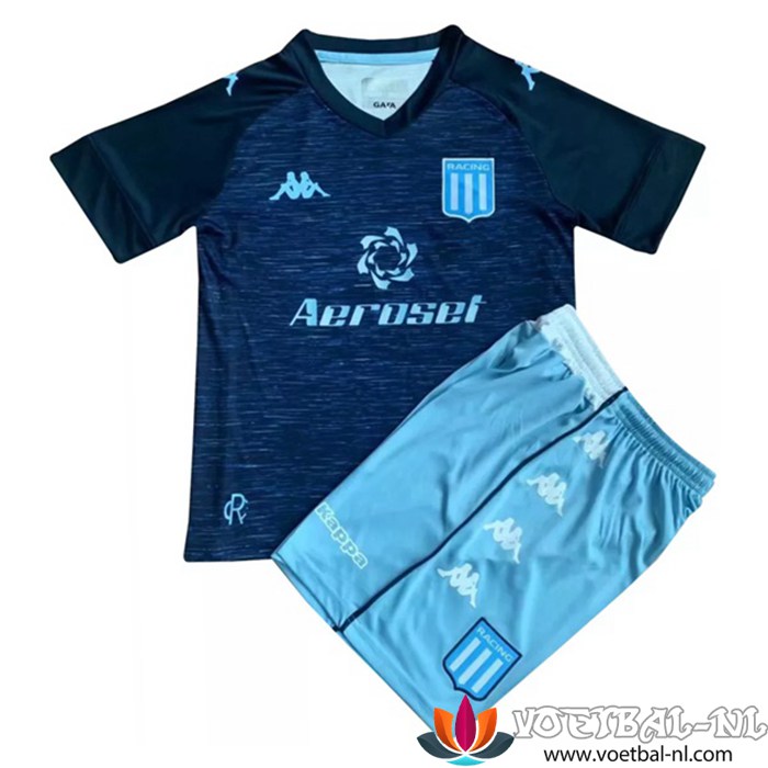 Racing Club De Avellaneda Voetbalshirt Kind Uit 2021/2022