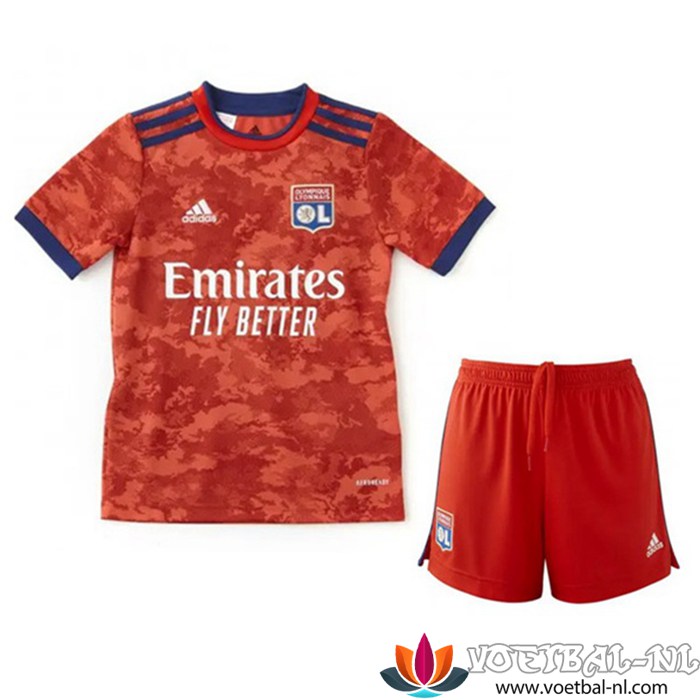 Lyon OL Voetbalshirt Kind Uit 2021/2022