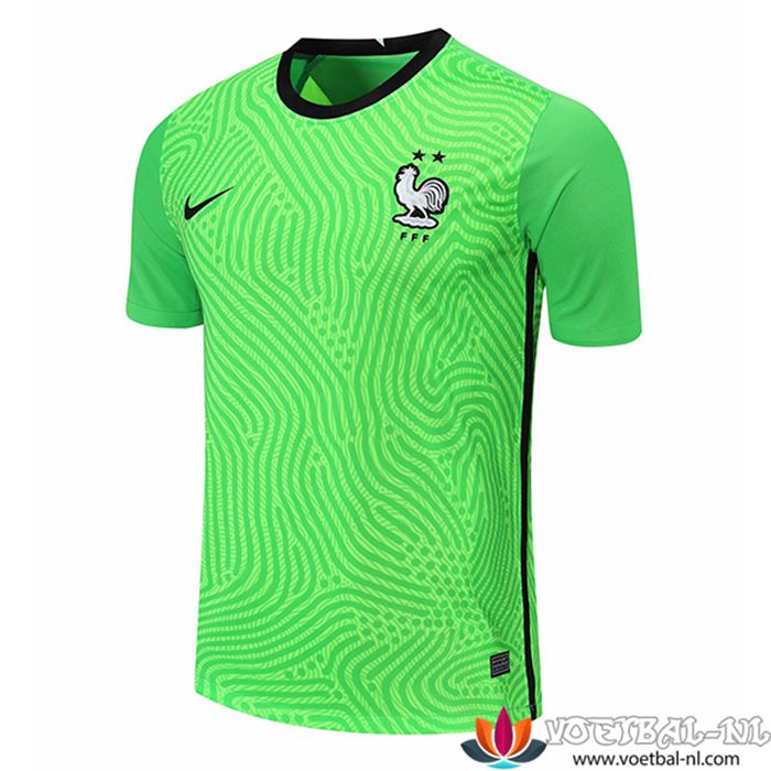 Frankrijk Doelman Shirt Groen 2020