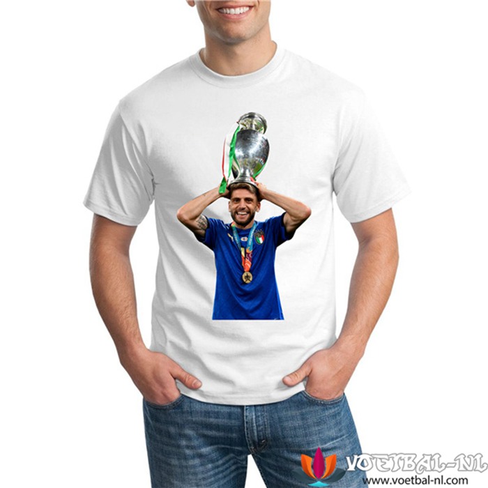 Itali? T-Shirts UEFA Euro 2020 Champions Wit - GXHTS14