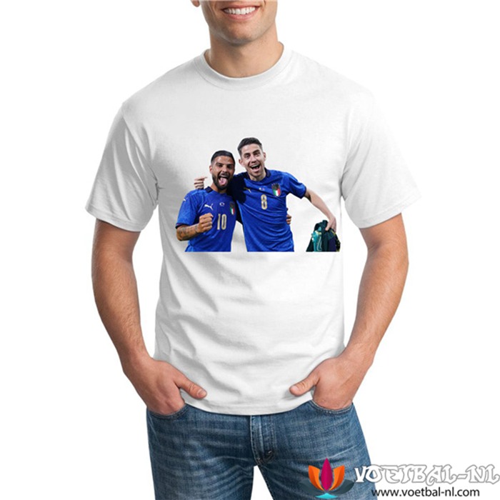 Itali? T-Shirts UEFA Euro 2020 Champions Wit - GXHTS17