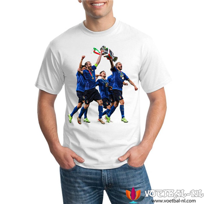 Itali? T-Shirts UEFA Euro 2020 Champions Wit - GXHTS18