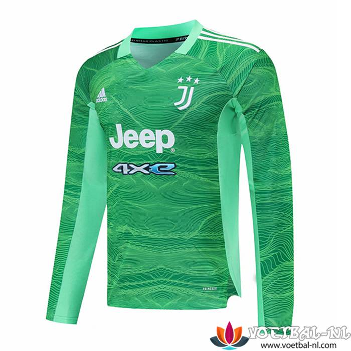 Juventus Doelman Shirt Lange Mouwen Groen 2021/2022