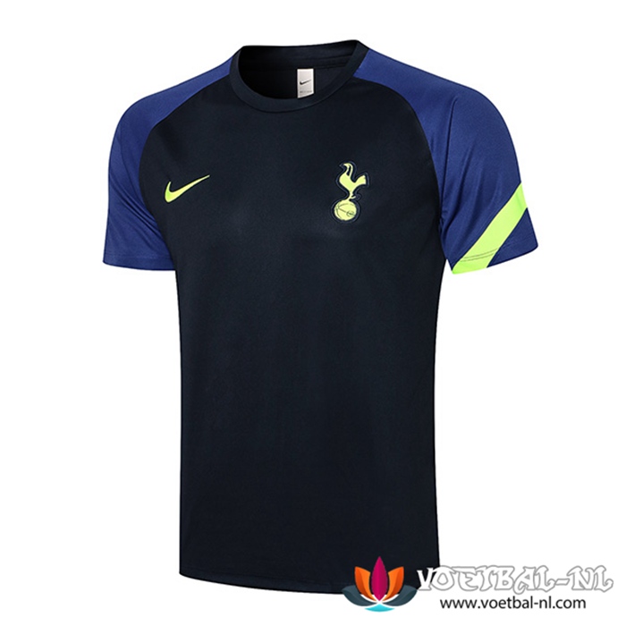 Tottenham Hotspur Voetbal Poloshirt Blauw/Zwart 2021/2022