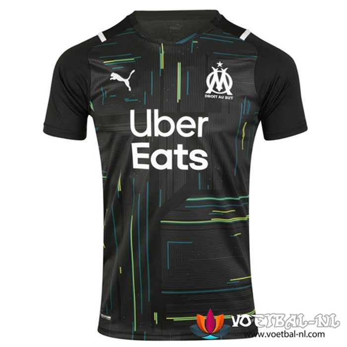 Marseille OM Doelman Shirt Zwart 2021/2022