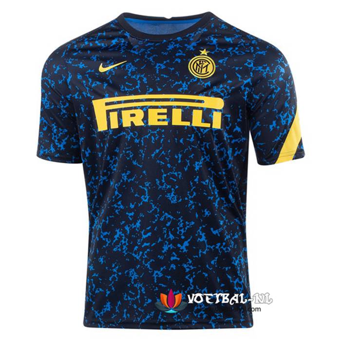 Inter Milan Voetbal Training Shirt Blauw 2020/2021