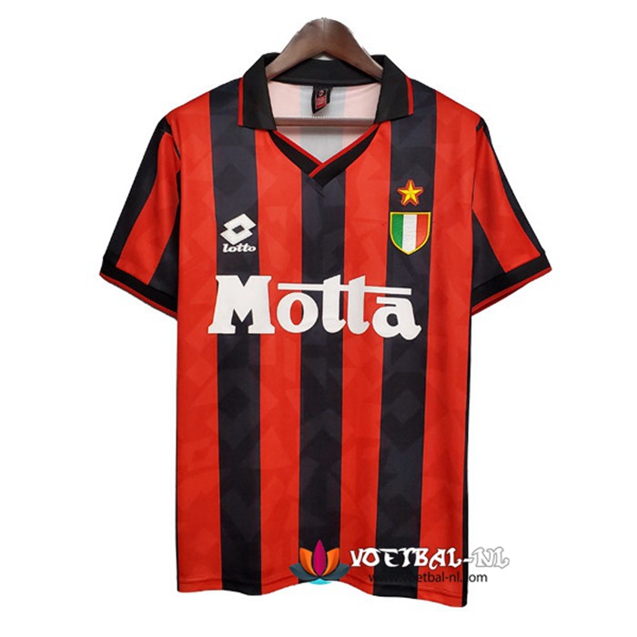 AC Milan Retro Thuis Voetbalshirts 1993/1994