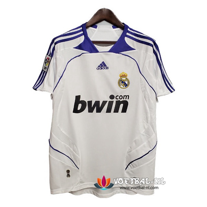 Real Madrid Retro Thuis Voetbalshirts 2007/2008