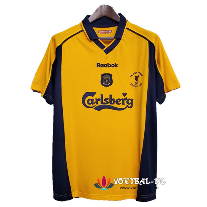 FC Liverpool Retro Uit Voetbalshirts 2000/2001