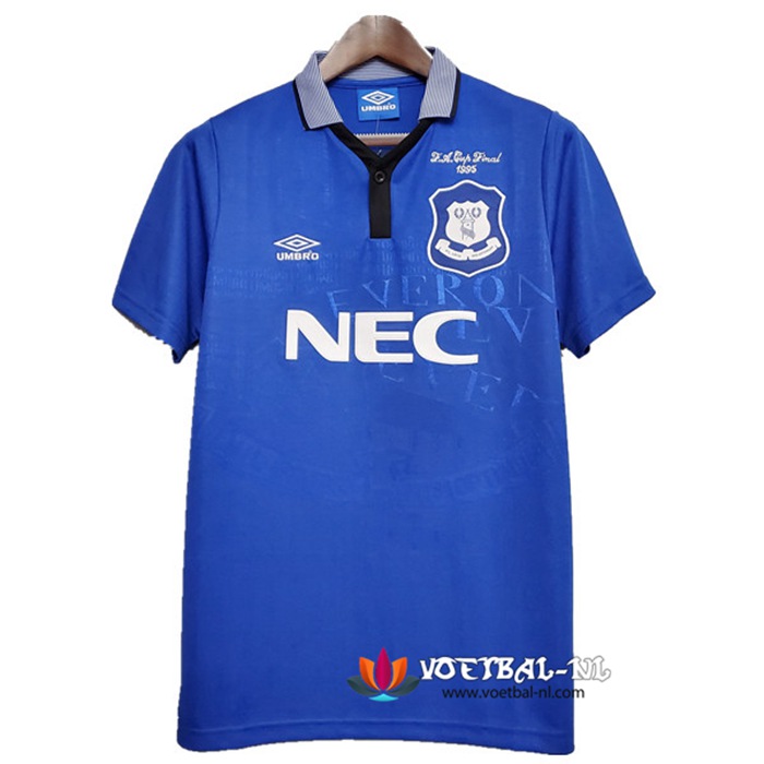 FC Everton Retro Thuis Voetbalshirts 1994/1995