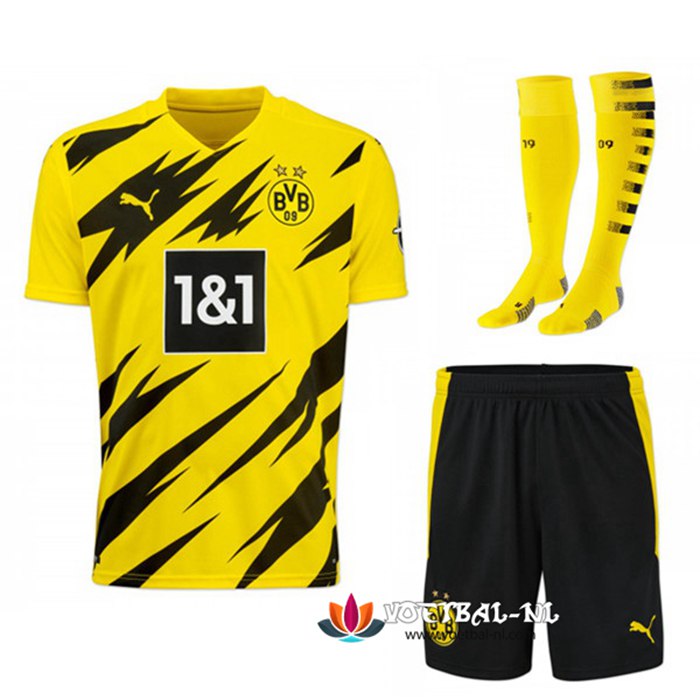 Dortmund BVB Thuis Voetbalshirts (Shorts+Sokken) Set 2020/21
