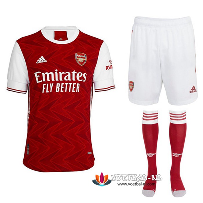 Arsenal Thuis Voetbalshirts (Shorts+Sokken) Set 2020/21