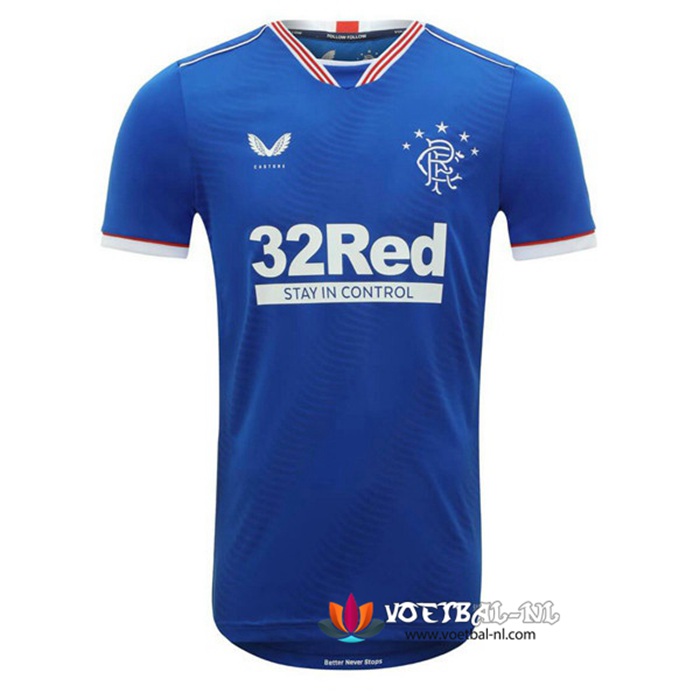 Rangers FC Thuis Voetbalshirts 2020/2021