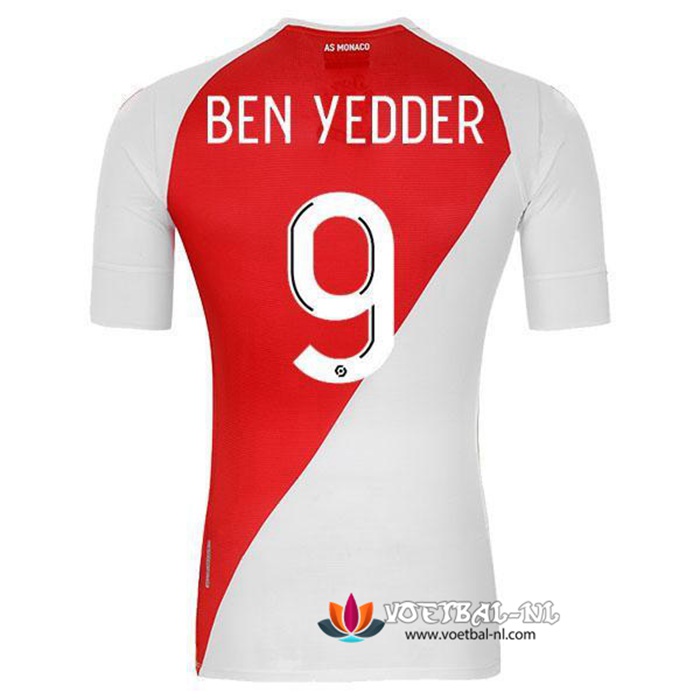 AS Monaco (BEN YEDDER 9) Thuis Voetbalshirts 2020/2021