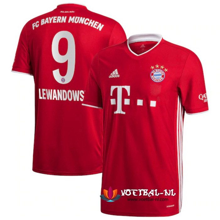 Bayern München (Lewandowski 9) Thuis Voetbalshirts 2020/2021