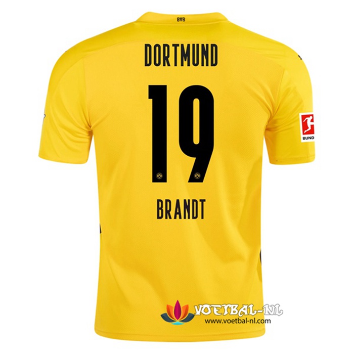 Dortmund BVB (BRANDT 19) Thuis Voetbalshirts 2020/2021