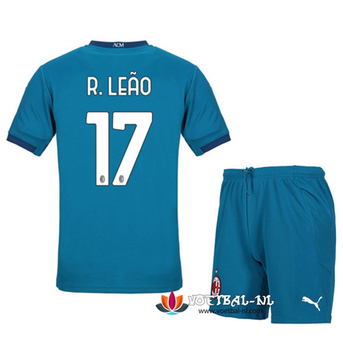 AC Milan (R.LEAO 17) Kinderens Third Voetbalshirts 2020/2021