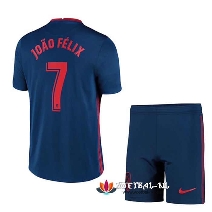 Atletico Madrid (Joao Felix 7) Kinderens Uit Voetbalshirts 2020/2021