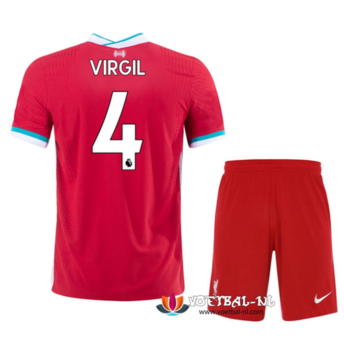 FC Liverpool (VIRGIL 4) Kinderens Thuis Voetbalshirts 2020/2021